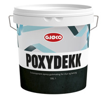 Gjøco Poxydekk lys grå 2,1 liter - Del 1